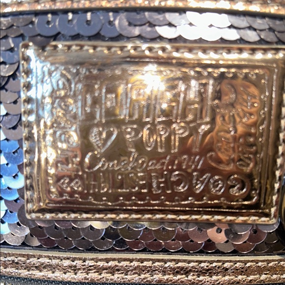 Coach Poppy Spotlight Sequins Shoulder Bag - Picture 5 of 17
